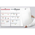 48 x 18"" Modular Calendar Board Kit