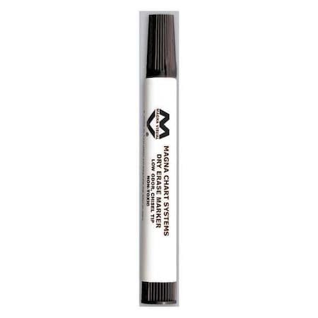 Dry Erase Marker, Black, Chisel Point