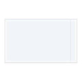 Tape Logic "Clear Face" Document Envelopes, 4 1/2" x 7 1/2", Clear, PK1000