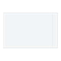 Tape Logic "Clear Face" Document Envelopes, 6 1/2" x 10", Clear, PK1000