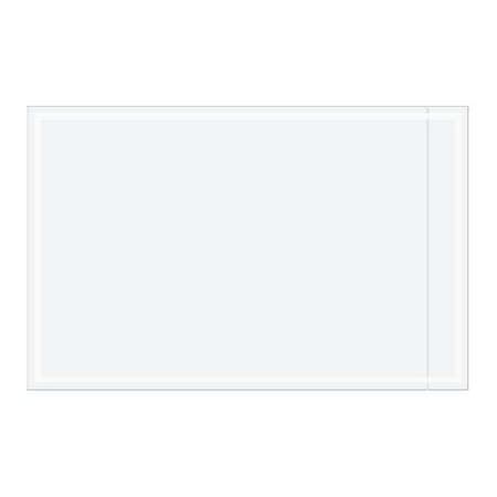 "Clear Face" Document Envelopes, 9" x 14", Clear, PK500