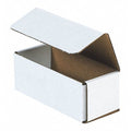 10 in x 5 in x 4 in Inside H, Literature Mailer, White, Corrugate, Single Wall