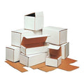 36 1/4 in x 4 7/8 in x 4 in Inside H, Literature Mailer, White, Corrugate, Single Wall