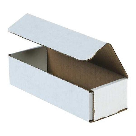 8 in x 3 in x 2 in Inside H, Literature Mailer, White, Corrugate, Single Wall