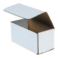 8 in x 4 in x 4 in Inside H, Literature Mailer, White, Corrugate, Single Wall