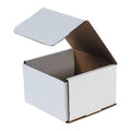 7 in x 7 in x 3 in Inside H, Literature Mailer, White, Corrugate, Single Wall