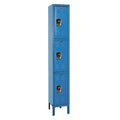 ReadyBuilt Locker,12""X18""X78"",3 Tier,Blu