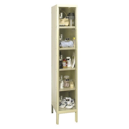 Sfty View Plus Locker,12""X18""X66"",5 Tier