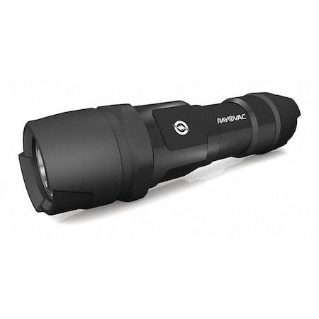LED Flashlight, AAA Battery, Black