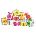 Tape Logic Easy Order Packs, Months Of The Year, 2" Circle, Assorted Colors, 12/Case