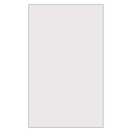 Tape Logic Laser Labels, Rectangle, 8 1/2" x 14", White, PK100