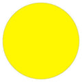 Tape Logic Inventory Circle Labels, 3", Fluorescent Yellow, 500/Roll