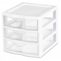 Polypropylene White, 3 Drawers