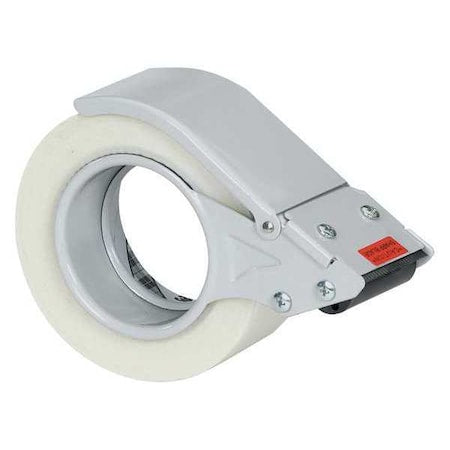 Tape Logic Heavy-Duty Filament Tape Dispenser, 2", Gray, 1/Each