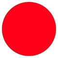 Tape Logic Inventory Circle Labels, 2", Fluorescent Red, 500/Roll