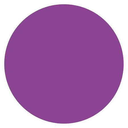 Inventory Circle Labels, 1/2", Purple