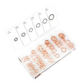 Washer Assortment, , Copper Plain Finish, 110 PCS