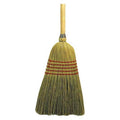 17.5 in Sweep Face Brooms, 38" L Handle