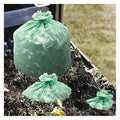 32 gal Trash Bags, 33 in x 48 in, 0.85 mil, Green