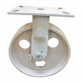 Casters,Wide Rigid,Semi-Steel,8