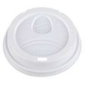 Lid for 10 12 and 16 oz. Hot Cup, White, Pk1000
