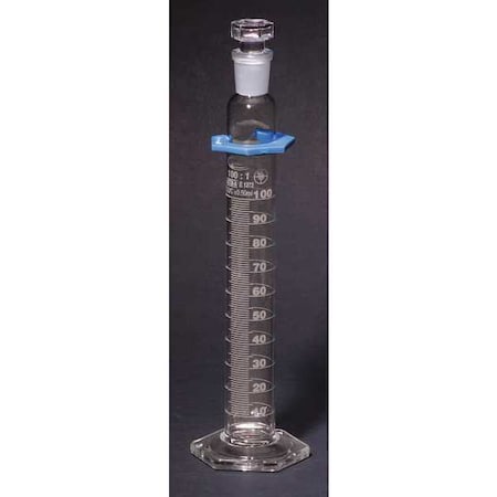 Graduated Cylinder, w/Stopper, 1000 mL