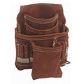 Tool Pouch, Suede Leather Pouch, 10 Pocket, Suede Leather, 10 Pockets