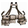 Tool Belt, Framers Rig, 3 Bag, Digital Camo, Digital Camo, 1680 Heavy Duty Poly Fabric, 29 Pockets
