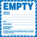 Empty Label, PVC-Free Film, 6"x6", Pk100