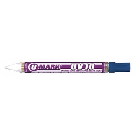 Solid Paint Marker, 5-3/4 in L, Blue