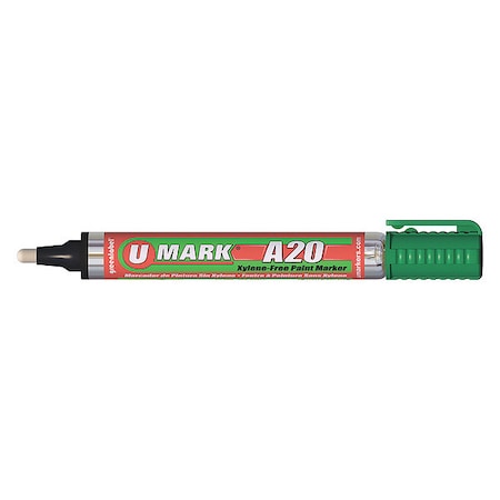 SolidPaintMarker, 5-5/8inL, Green, Paint