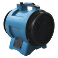 Industrial Confined Space Ventilator Fan, 8 in, 1/3 HP, 1200 CFM, 2.5A, Variable Speed