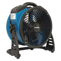XPOWER P-26AR 4 Speed 13" Ventilation Commercial Fan, Blower, Fan with Built-in Power Outlets