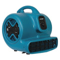 Air Mover W/ GFCI Power Outlets for Daisy Chain, 1/3 HP, 2400 CFM, 3.8 Amps, 4 Positions, 3 Speeds