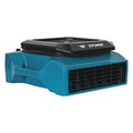 Low Profile Air Mover W/ GFCI Power Outlets for Daisy Chain (ABS), 1/3 HP, 1150 CFM, 2.8 Amps, 2 Positions, 5 Speeds