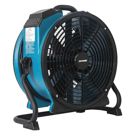 Multipurpose Air Circulator, 18 in Blade Dia, 115V, 3,600 cfm