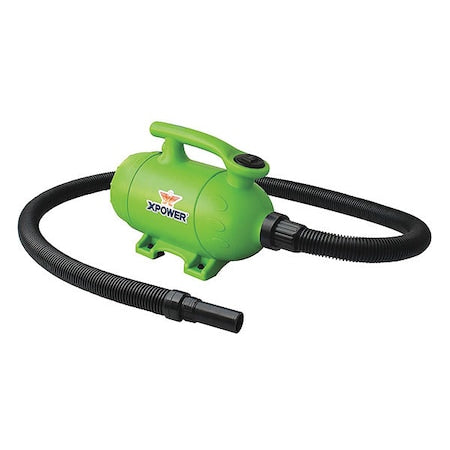 B-2 Pro at Home Pet Grooming Dog Force Hair Dryer and Vacuum - Green