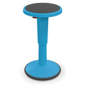Grow Stool, Height Adjustable, Shrt, Blue
