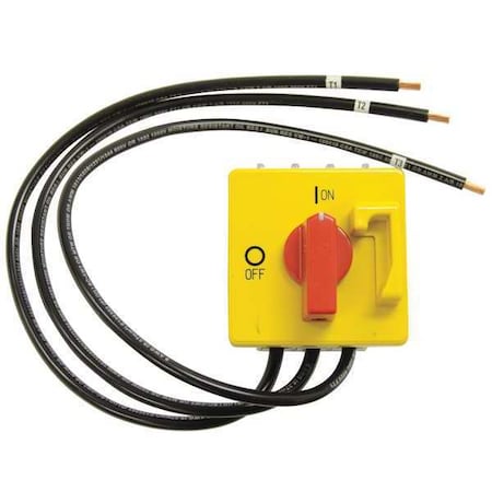 Disconnect Switch, 38 ft., 4"D x 3"W, DPST