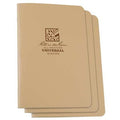 All Weather Notebook, Tan, Universal, PK3