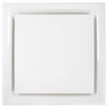 6 in Square Square Plaque Diffuser, White
