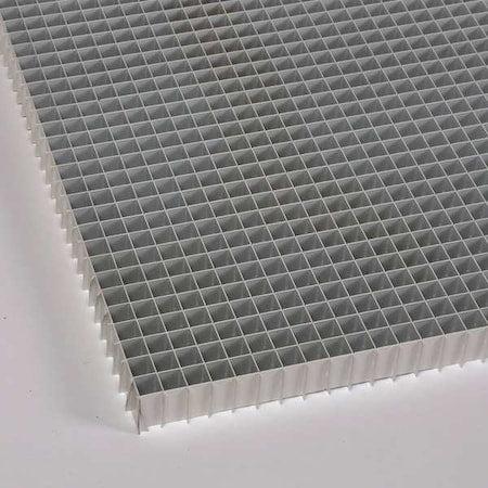 Egg Crate Diffuser 48 X 24, Mill, Aluminum