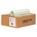 55 gal Trash Bags, 42 in x 48 in, Extra Heavy-Duty, 0.85 mil, Green