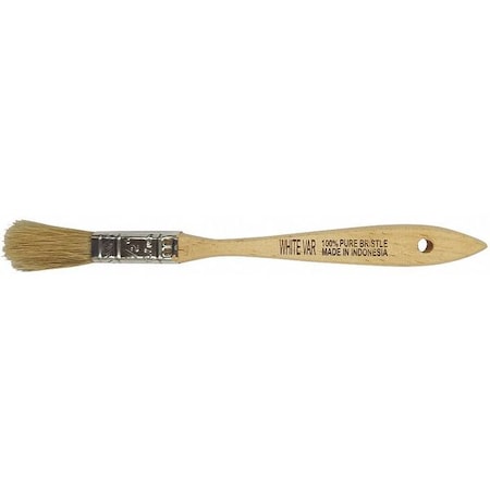 1/2" Chip Soft, Hog Hair Bristle, Paint Brush, Wood Handle