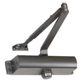 Manual, Hydraulic, Norton 160, Door Closer, Heavy Duty Interior and Exterior, Gray