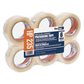 Packaging Tape, 100m L x 48mm W, Clear, PK6