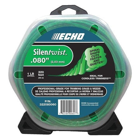 Trimmer Line, 320 ft. L, 0.080" Dia.