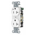 Straight Blade Receptacle, 5-20R, 20 A, 125V AC, 2 Pole, 3 Wire, Flush Mount, Isolated Ground