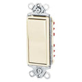 Wall Switch, 2 hp, Rocker, 20 A, Ivory