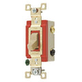 Wall Switch, 2 hp, Toggle, 20 A, Ivory